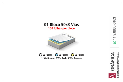 Blocos E Talões Bloco Apergaminhado   75g 7.5x10.5 1x0 300 Un
